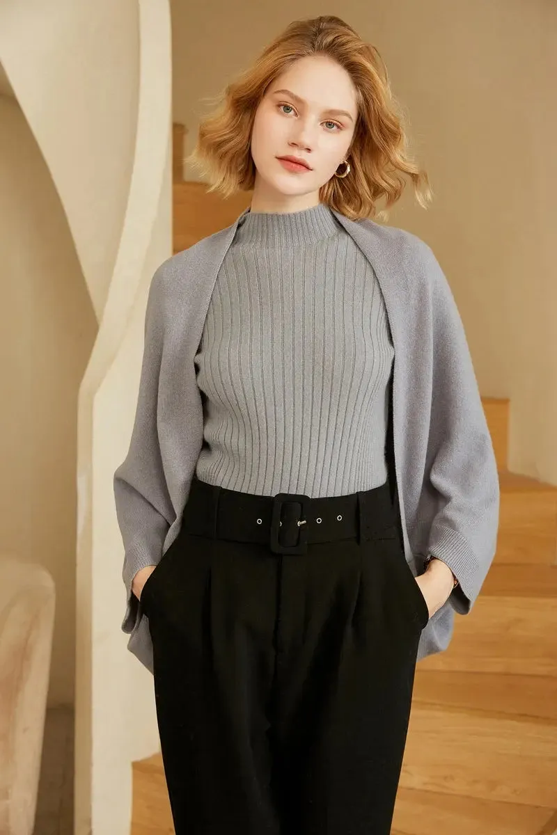 Mariel – Versatile Women's Cardigan with Dual Functionality