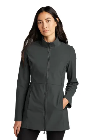 Mercer Mettle Women's Faille Soft Shell MM7101 Anchor Grey