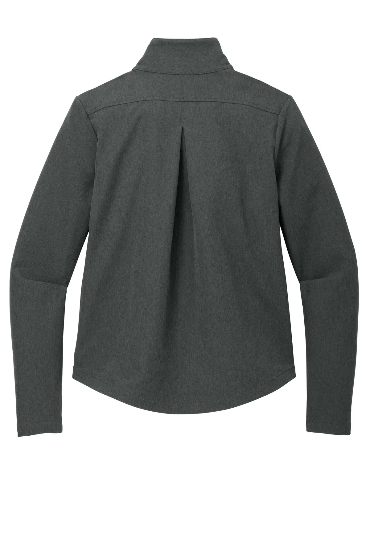 Mercer Mettle Women's Stretch Soft Shell Jacket MM7103 Anchor Grey Heather
