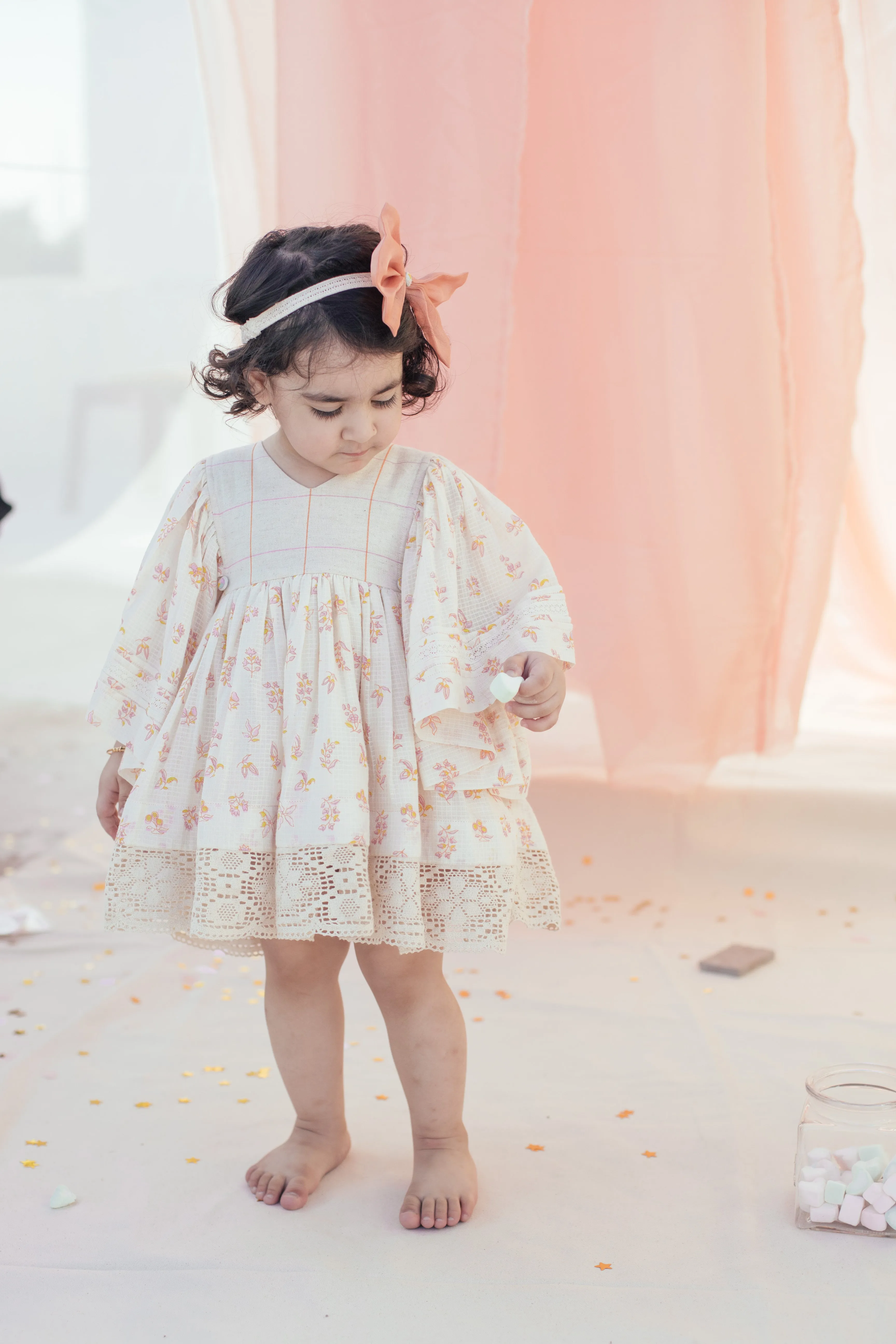 Mini petunia dress