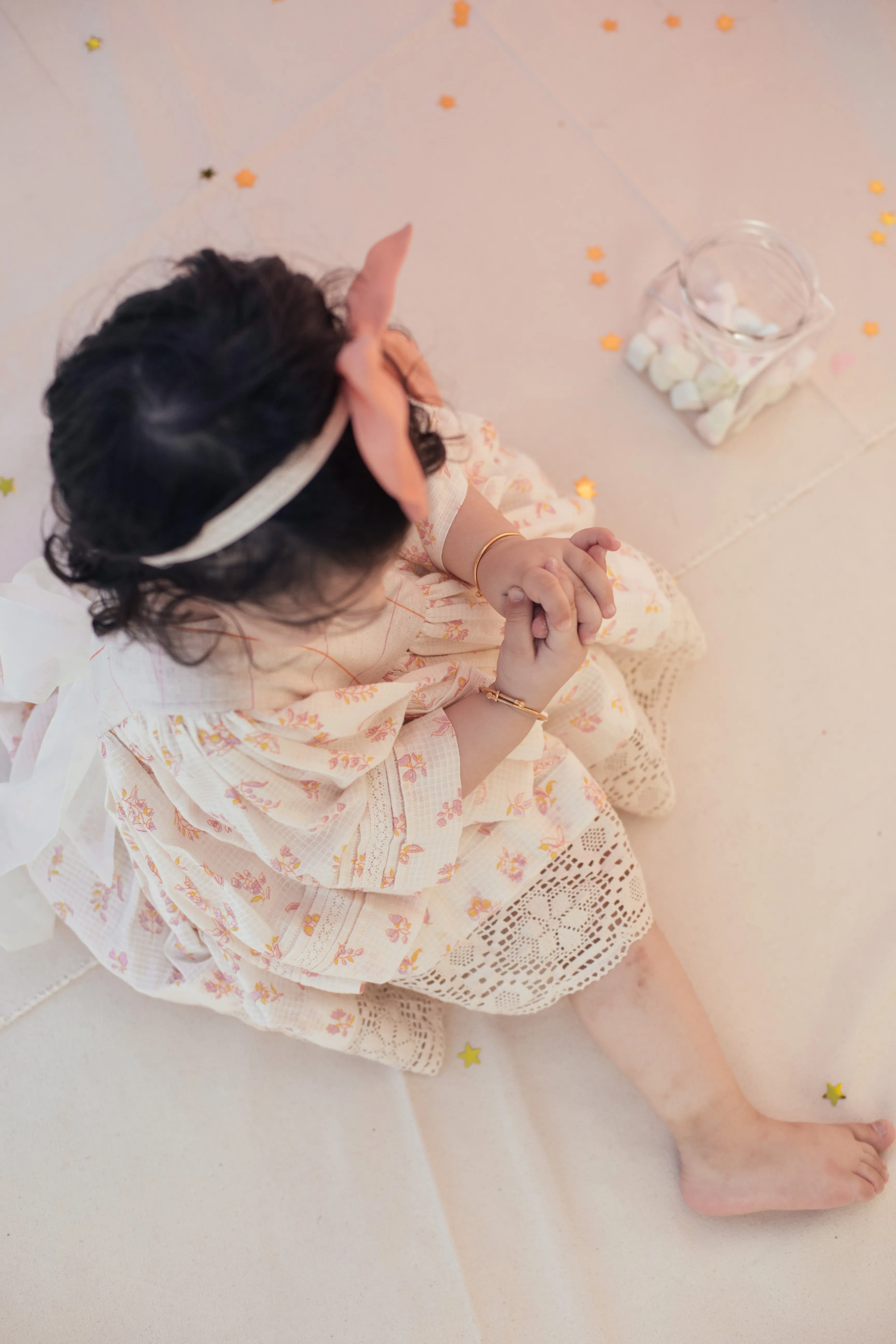 Mini petunia dress