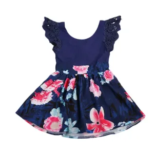 Mother & Daughter Matching Floral Dresses