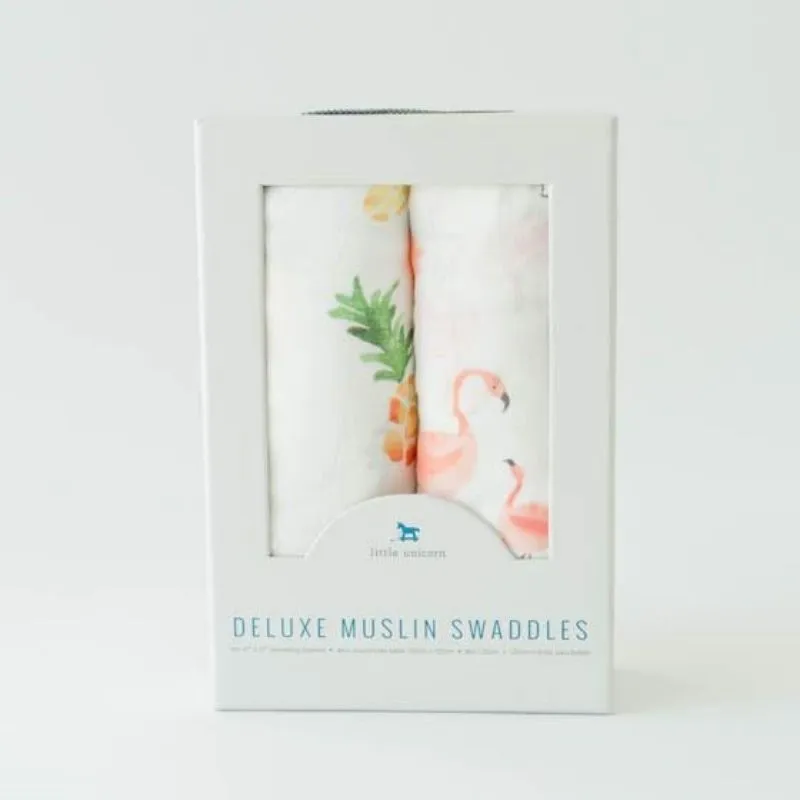 Muslin Deluxe Swaddle - 2 Pack