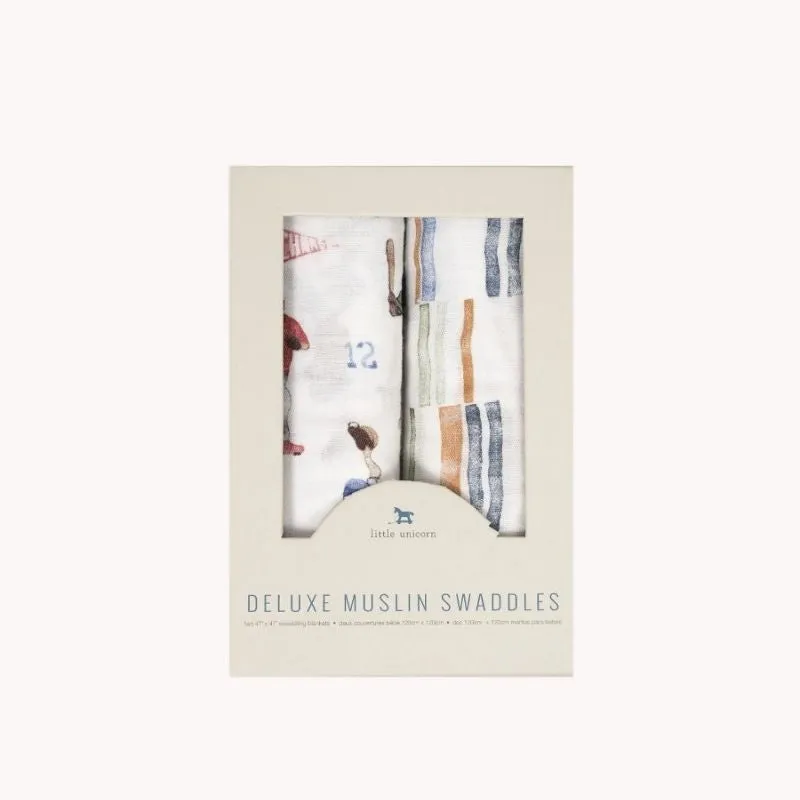 Muslin Deluxe Swaddle - 2 Pack