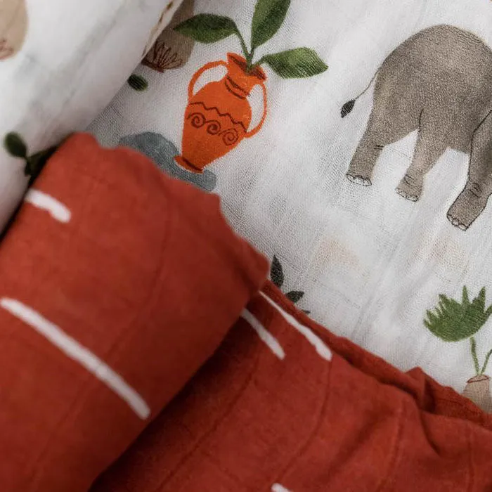 Muslin Deluxe Swaddle - 2 Pack