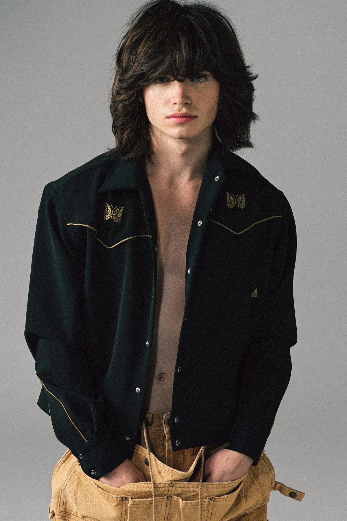 NEEDLES | PIPING COWBOY JACKET