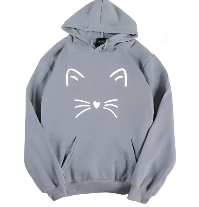 Niki – Cat Print Women’s Hoodie