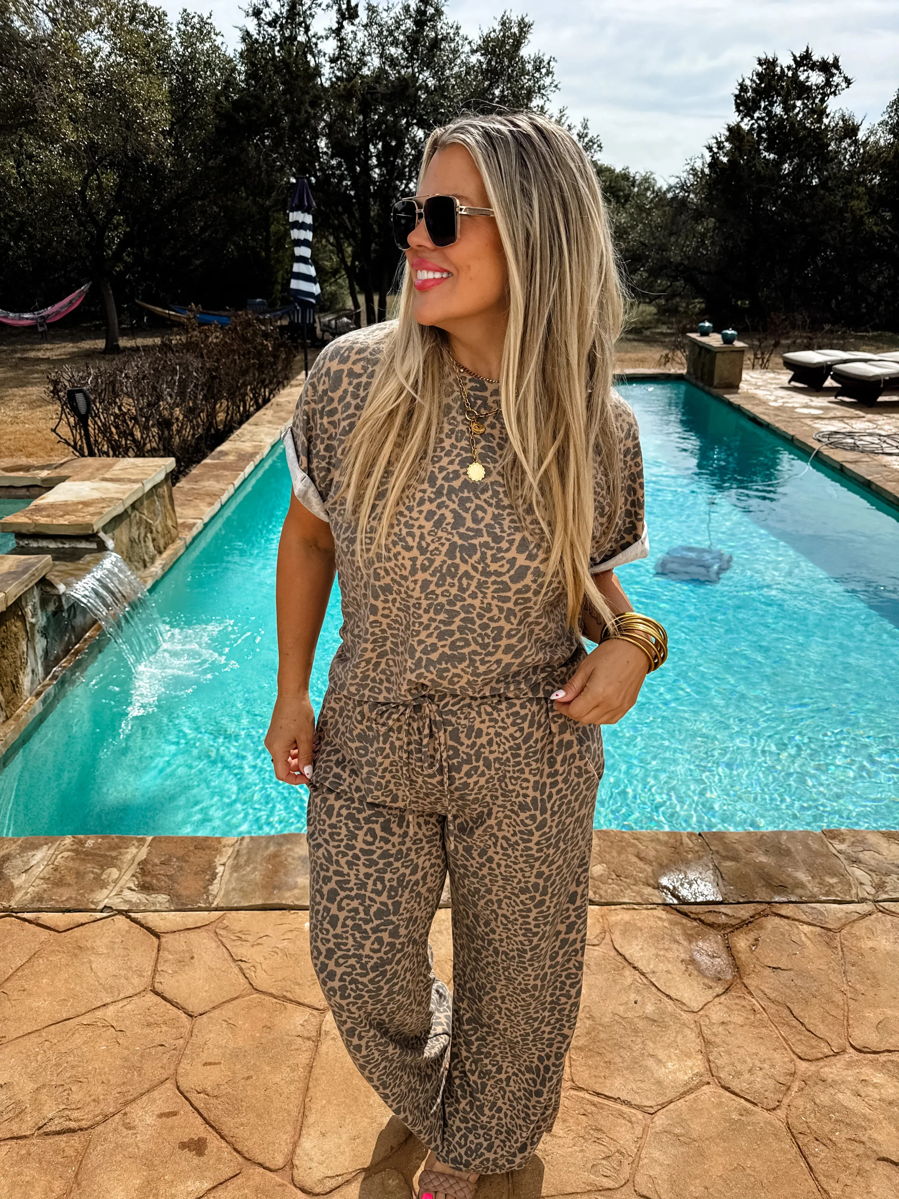 ON THE GO CHEETAH SET