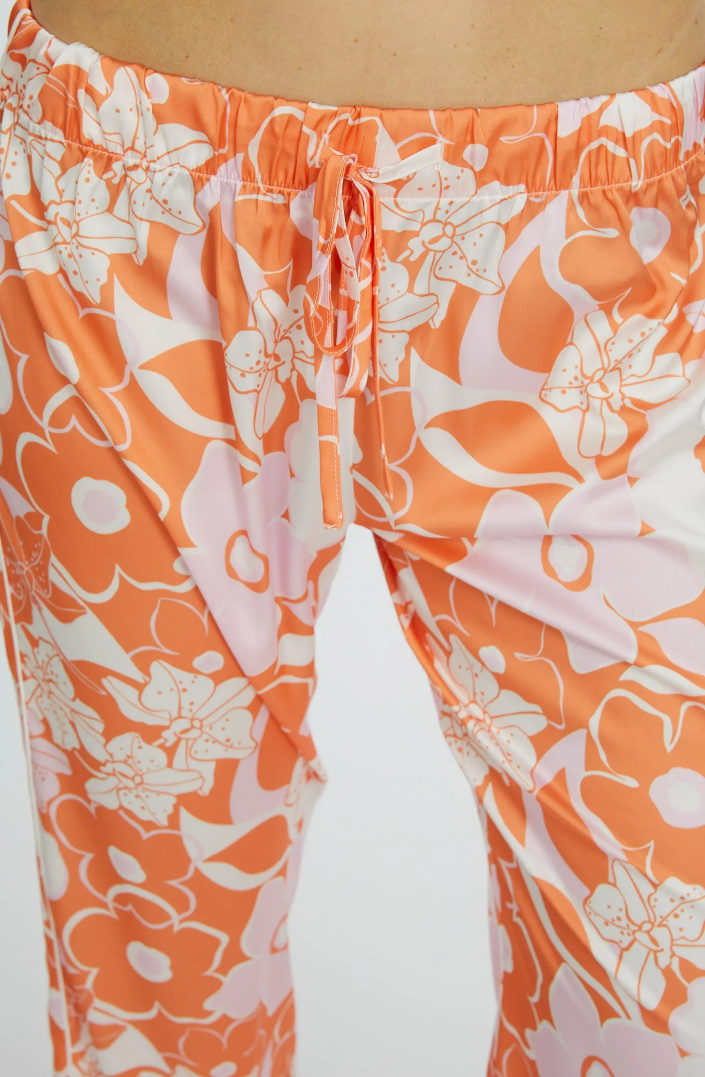 Orange Crush Short Sleeve & Pant PJ Set