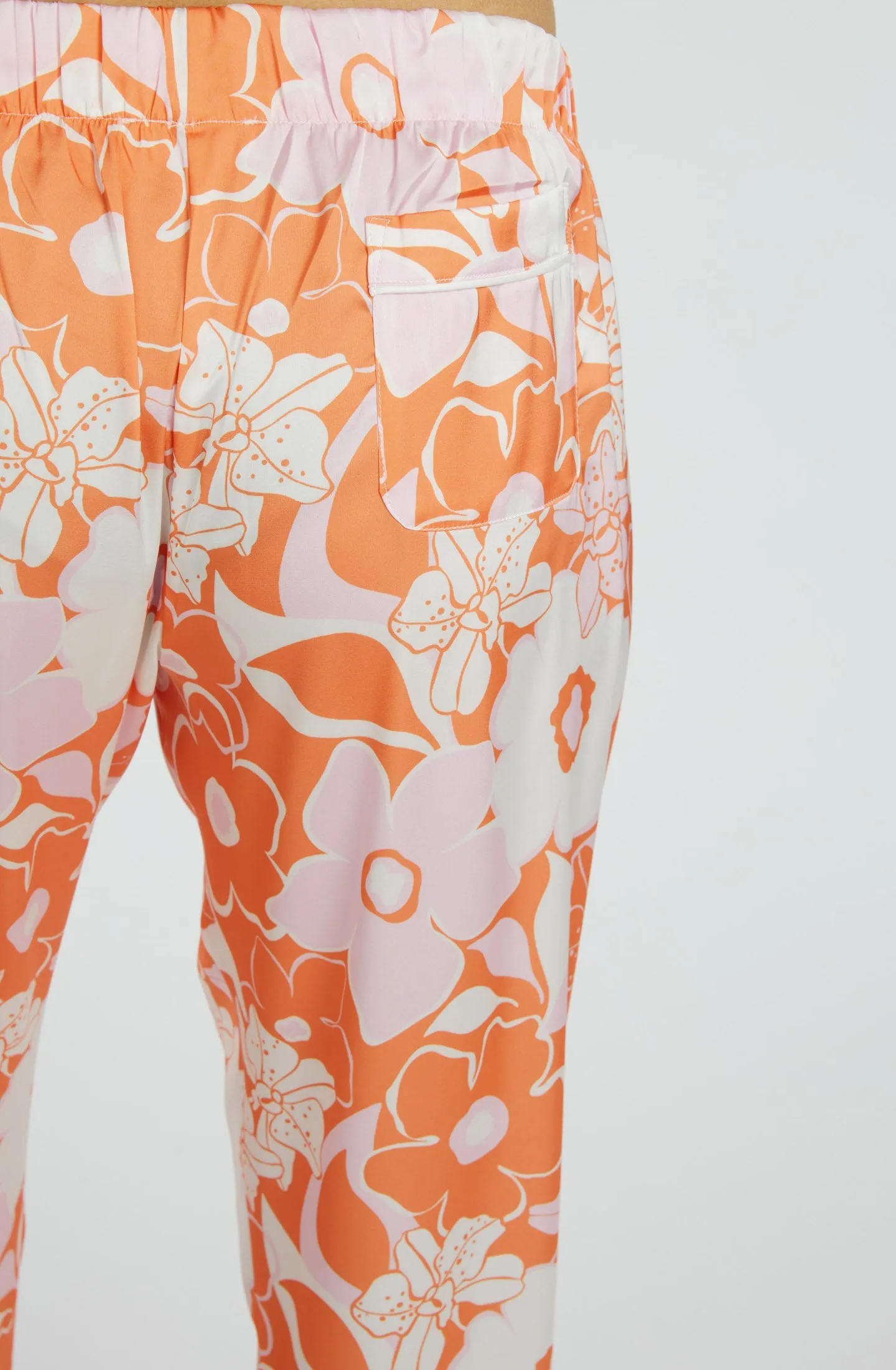 Orange Crush Short Sleeve & Pant PJ Set