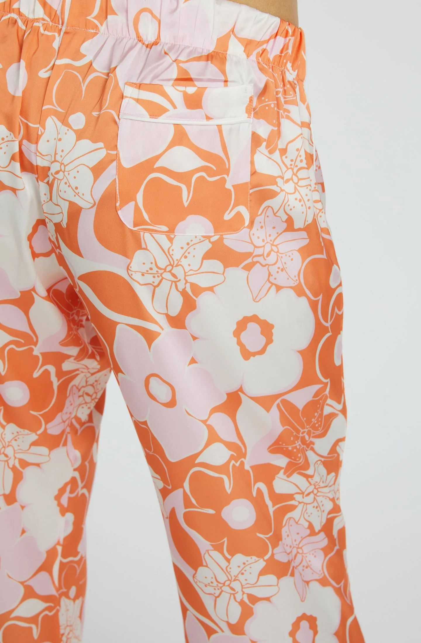 Orange Crush Short Sleeve & Pant PJ Set