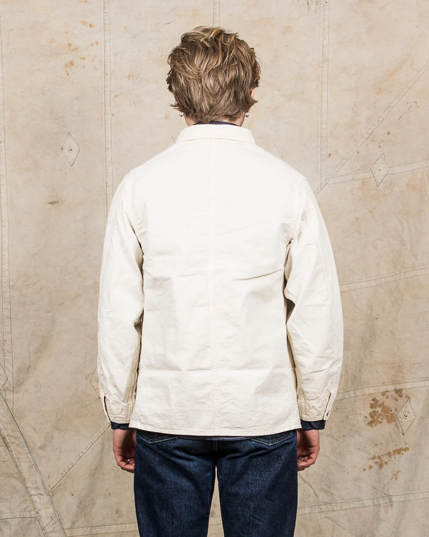 OrSlow 1940's Coverall Jacket Denim Ecru