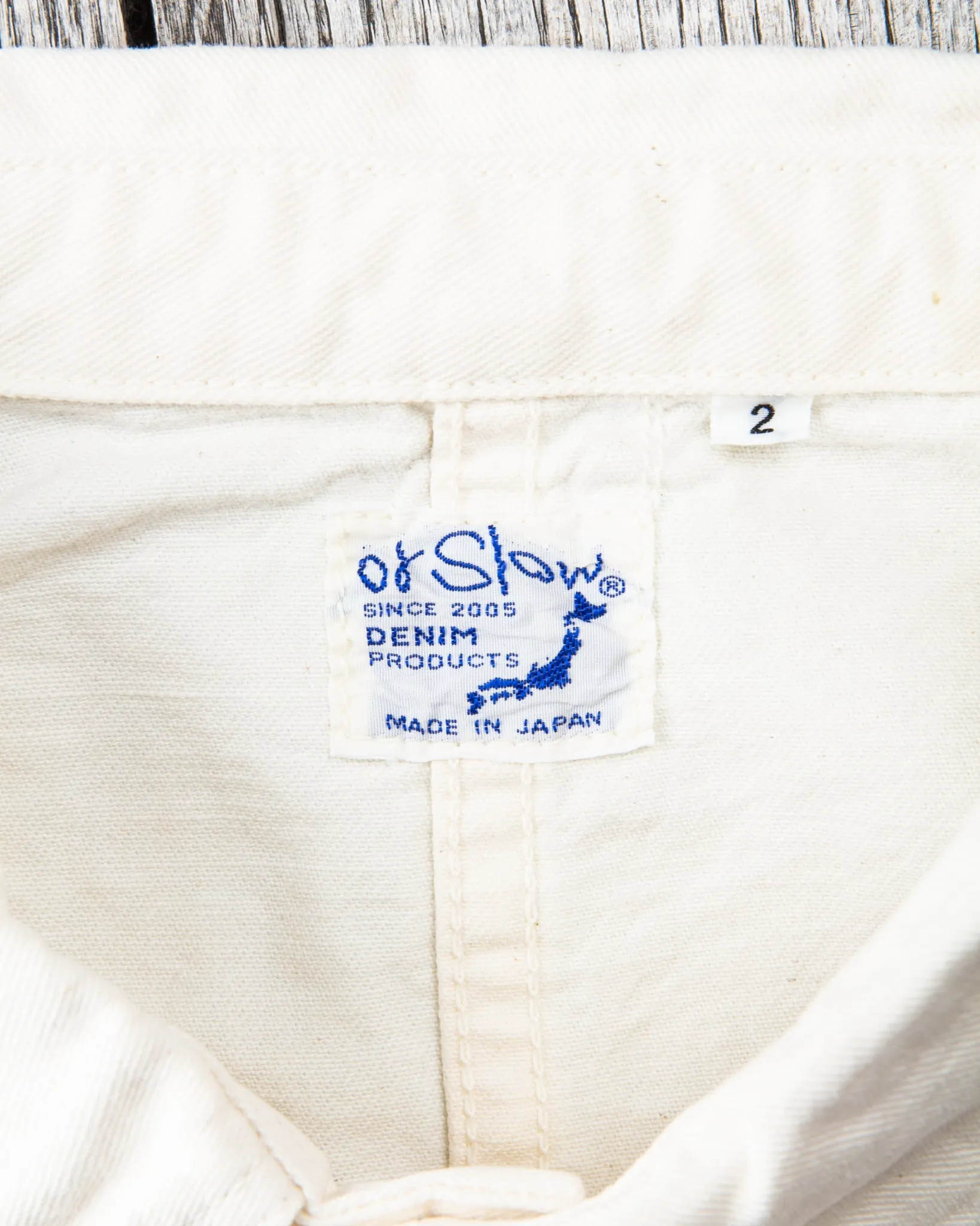 OrSlow 1940's Coverall Jacket Denim Ecru