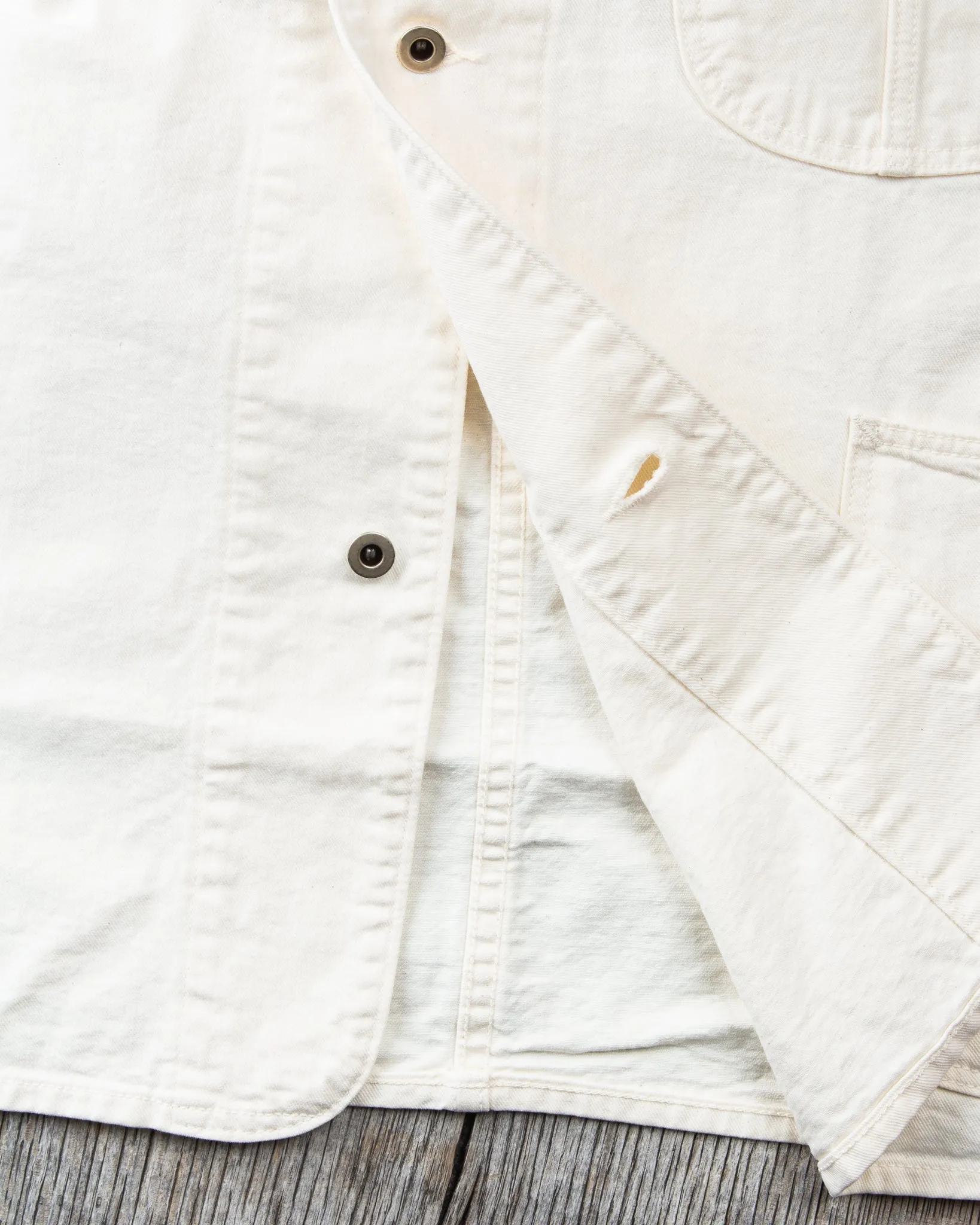 OrSlow 1940's Coverall Jacket Denim Ecru