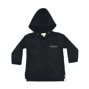 Personalised Baby/Toddler Hoodie - Black