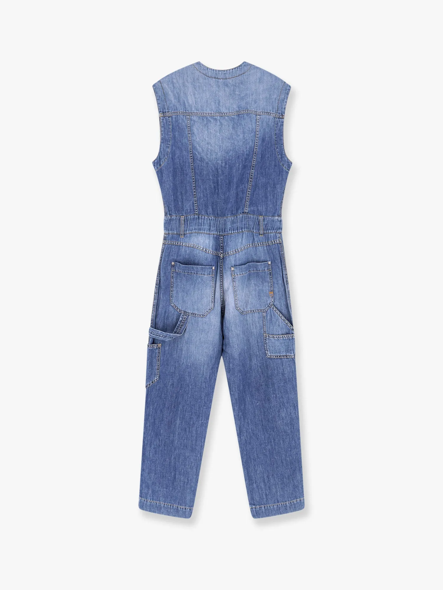 Pinko Tanzania Light Denim Jumpsuit