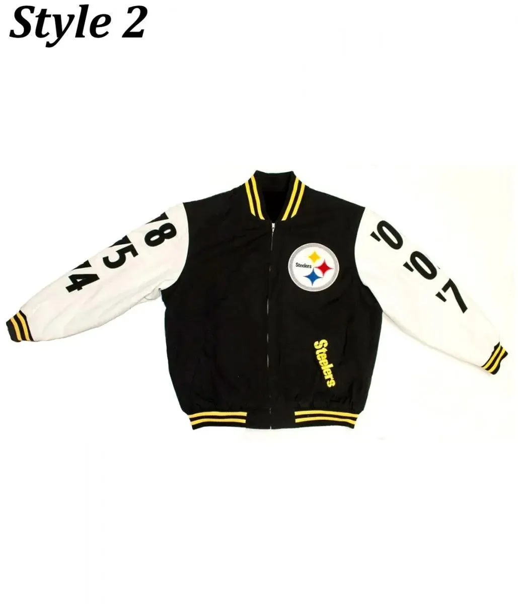 Pittsburgh Steelers Leather Jacket