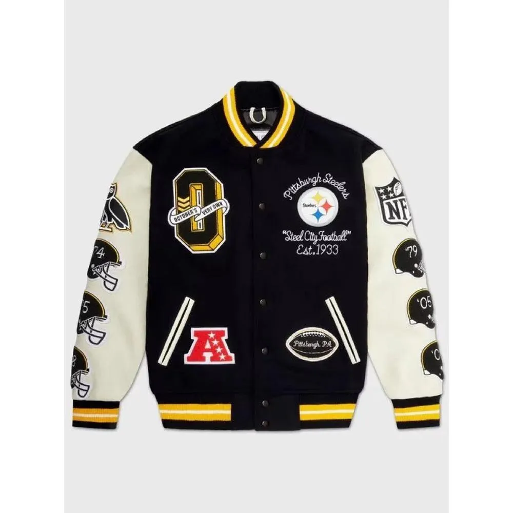 Pittsburgh Steelers Leather Jacket