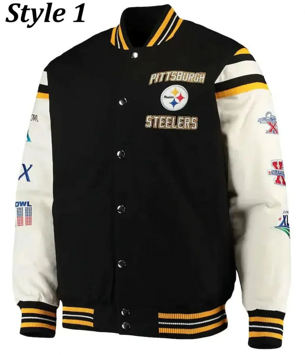 Pittsburgh Steelers Leather Jacket