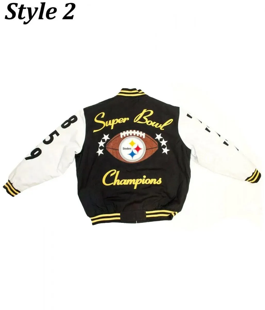 Pittsburgh Steelers Leather Jacket
