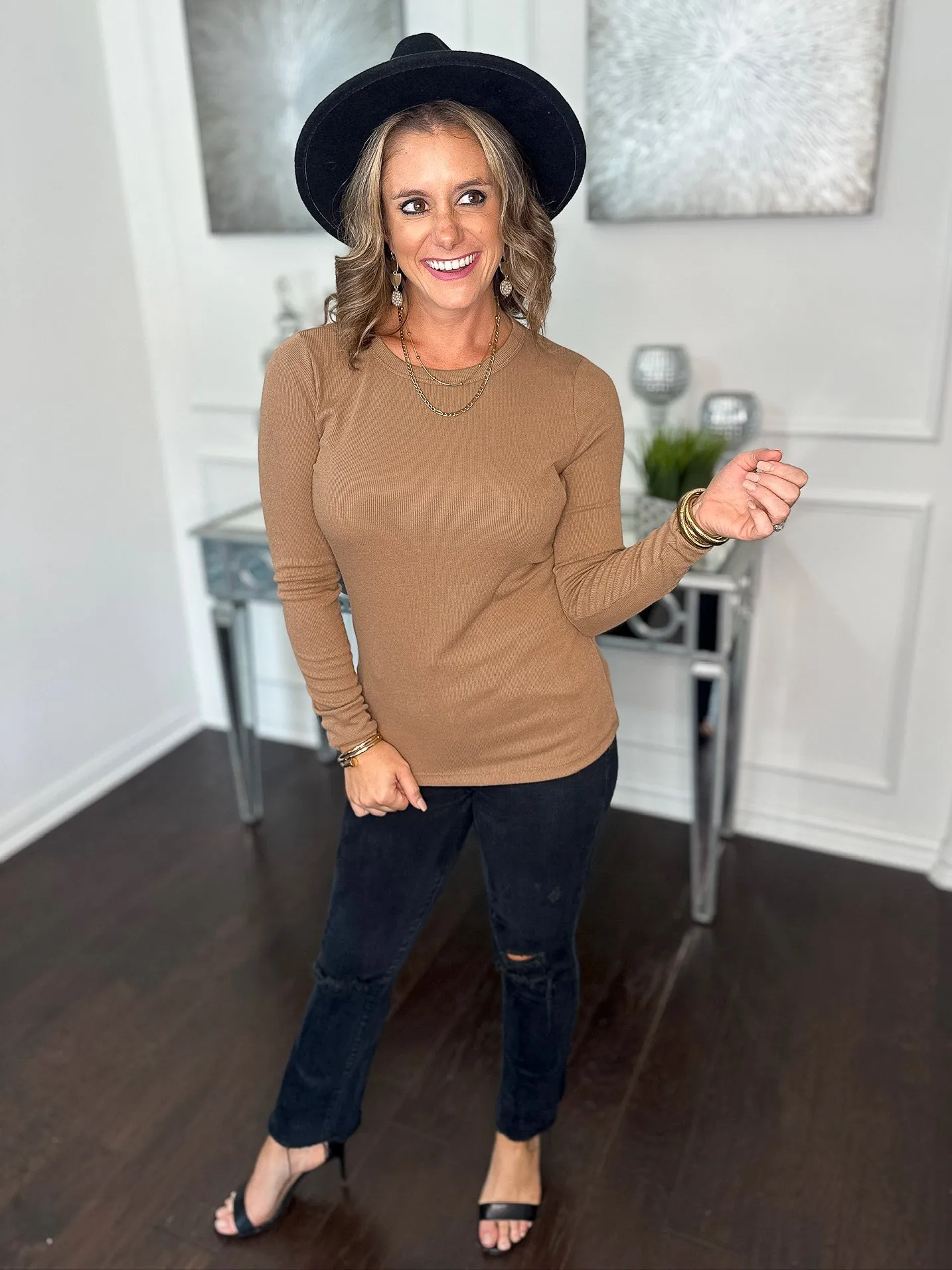 Plain & Simple Long Sleeve Top