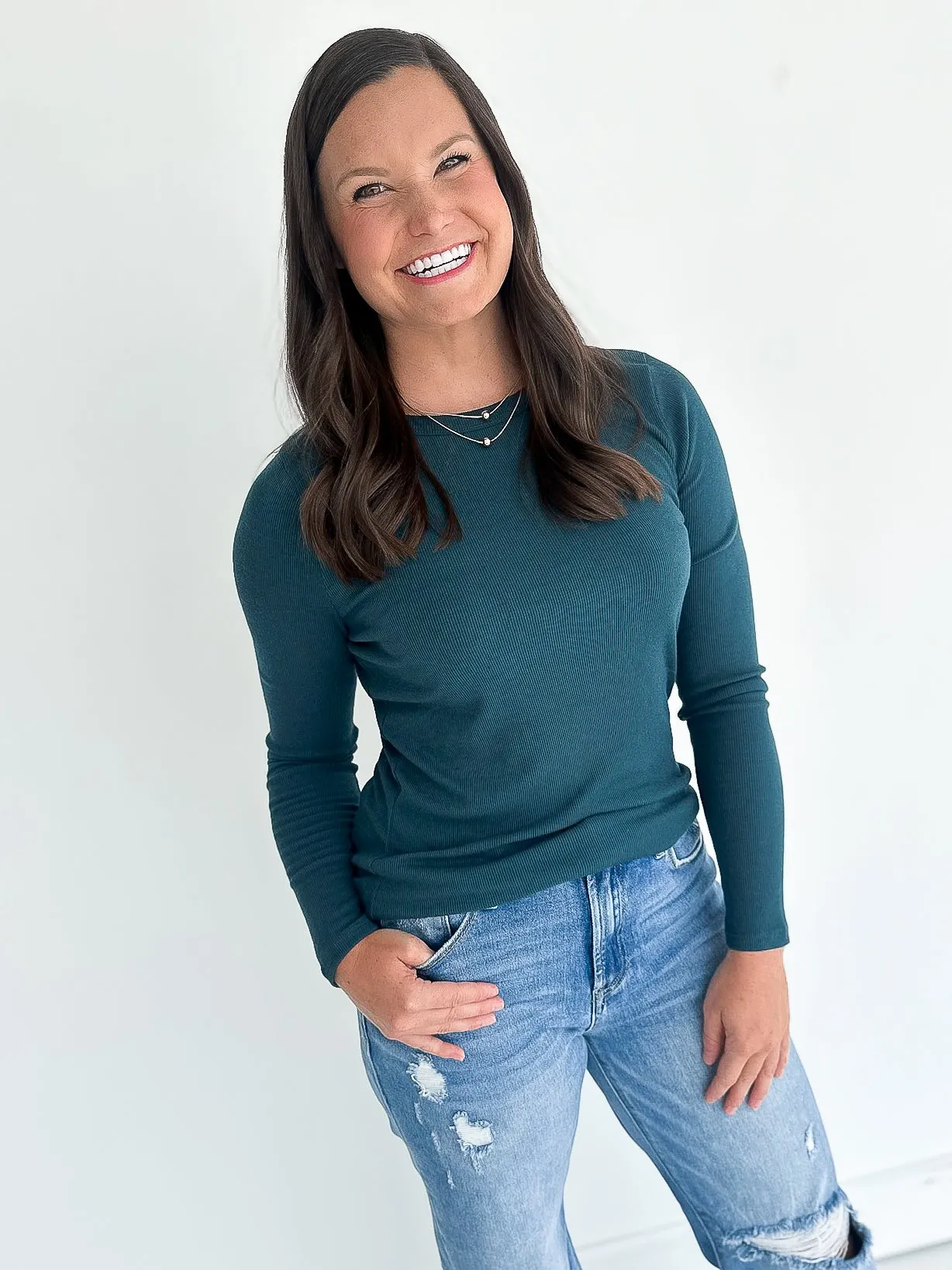 Plain & Simple Long Sleeve Top