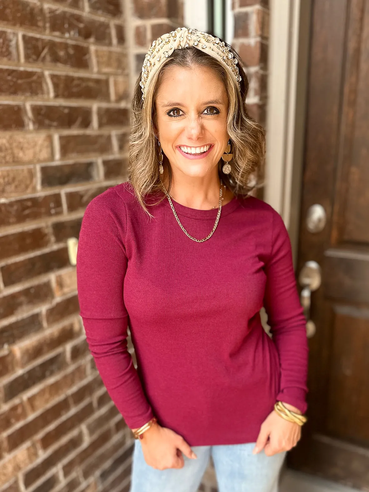 Plain & Simple Long Sleeve Top