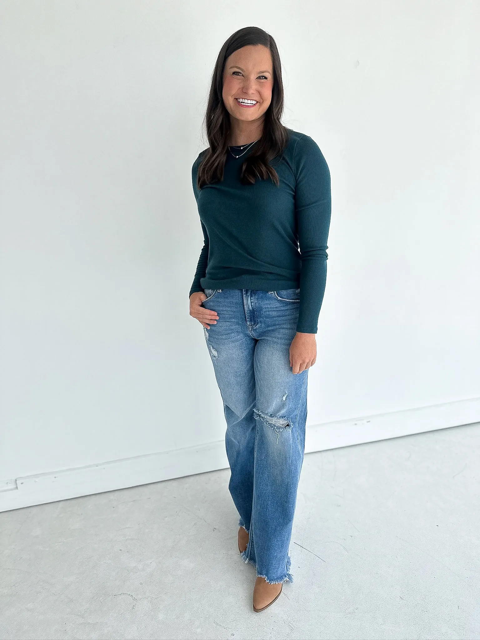 Plain & Simple Long Sleeve Top
