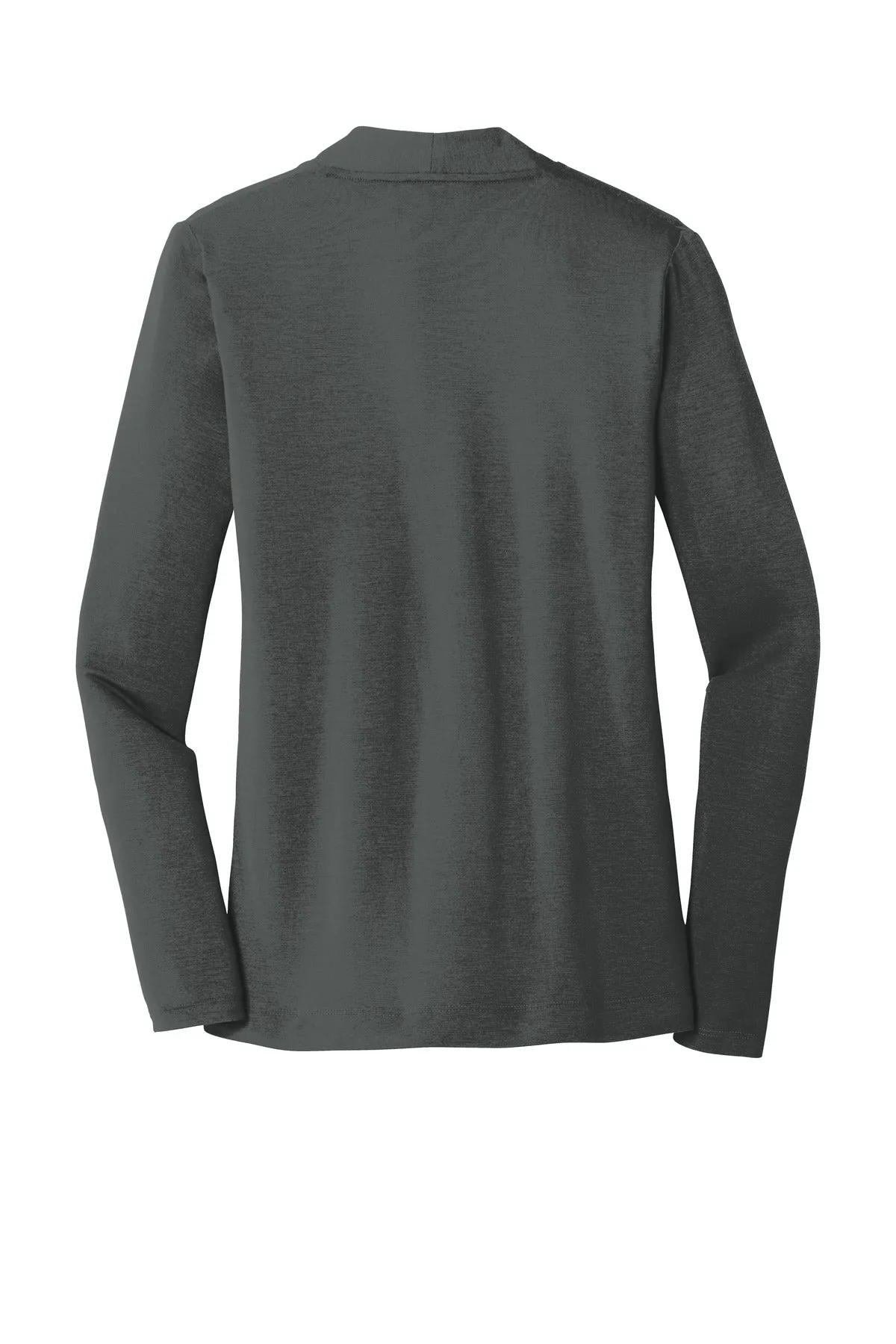 Port Authority Women's Concept Open Cardigan. L5430 Grey Smoke