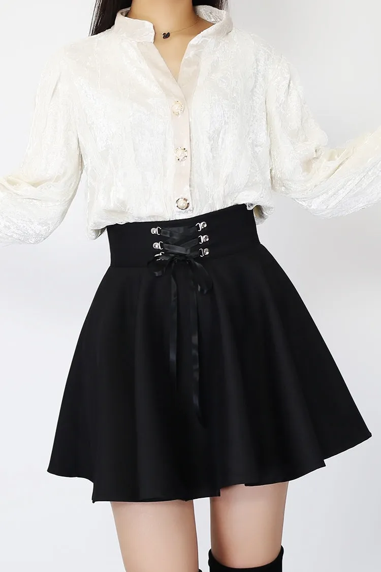 Punk dark skirt KF81804