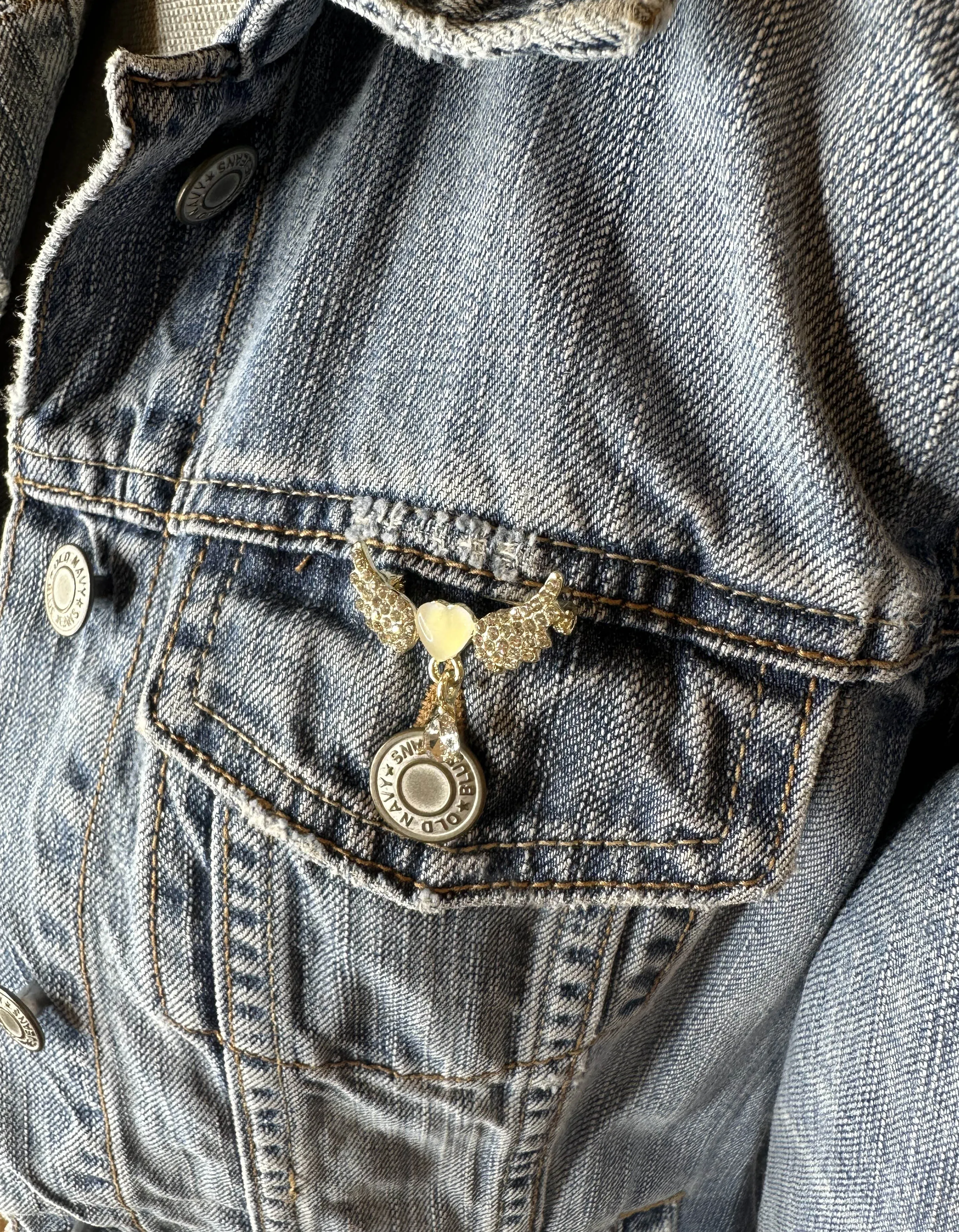 "Cowgirl Club" Fringed Womens Denim Jacket