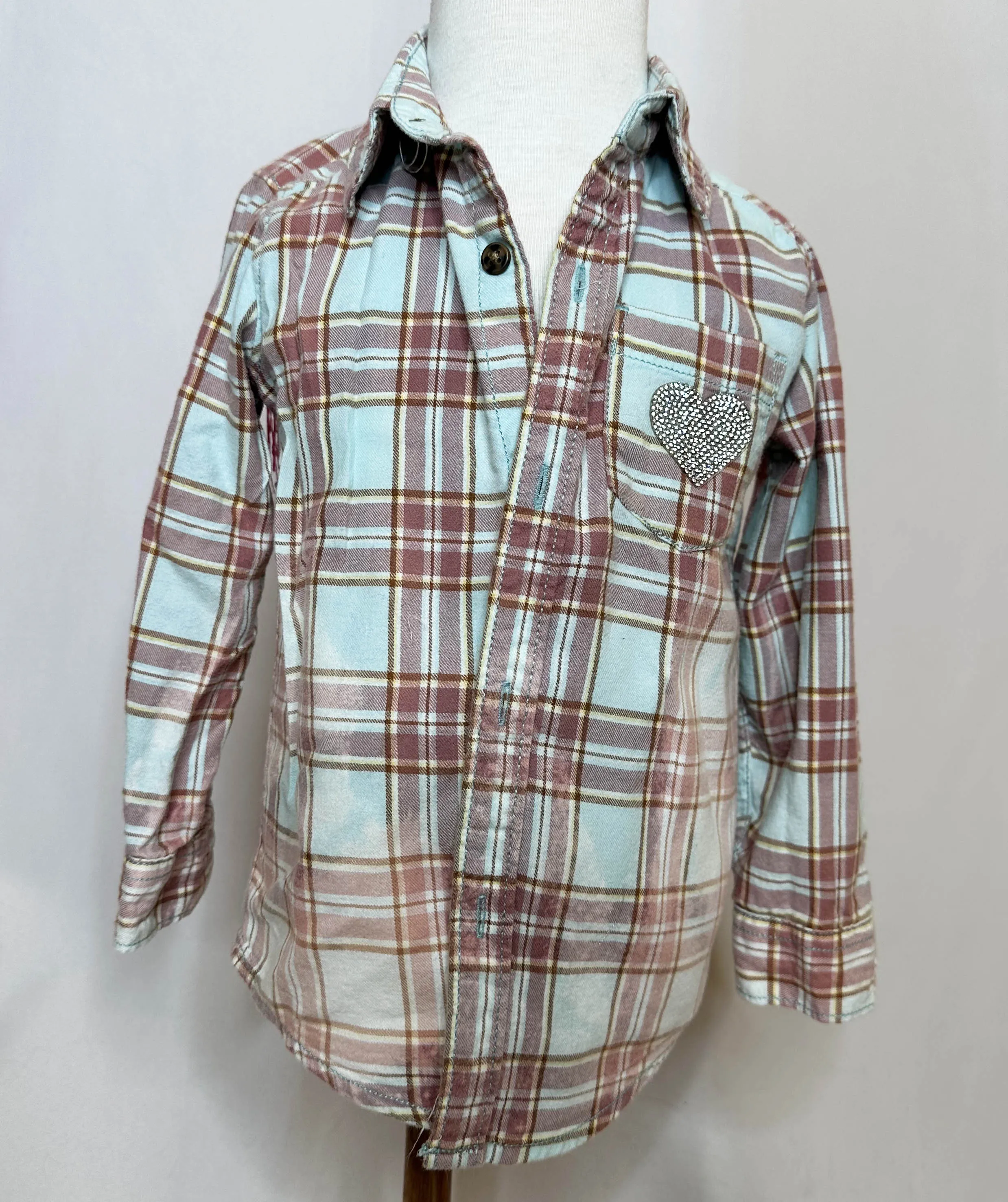 "Cowgirl Club" Pink Fringe Toddlers Flannel
