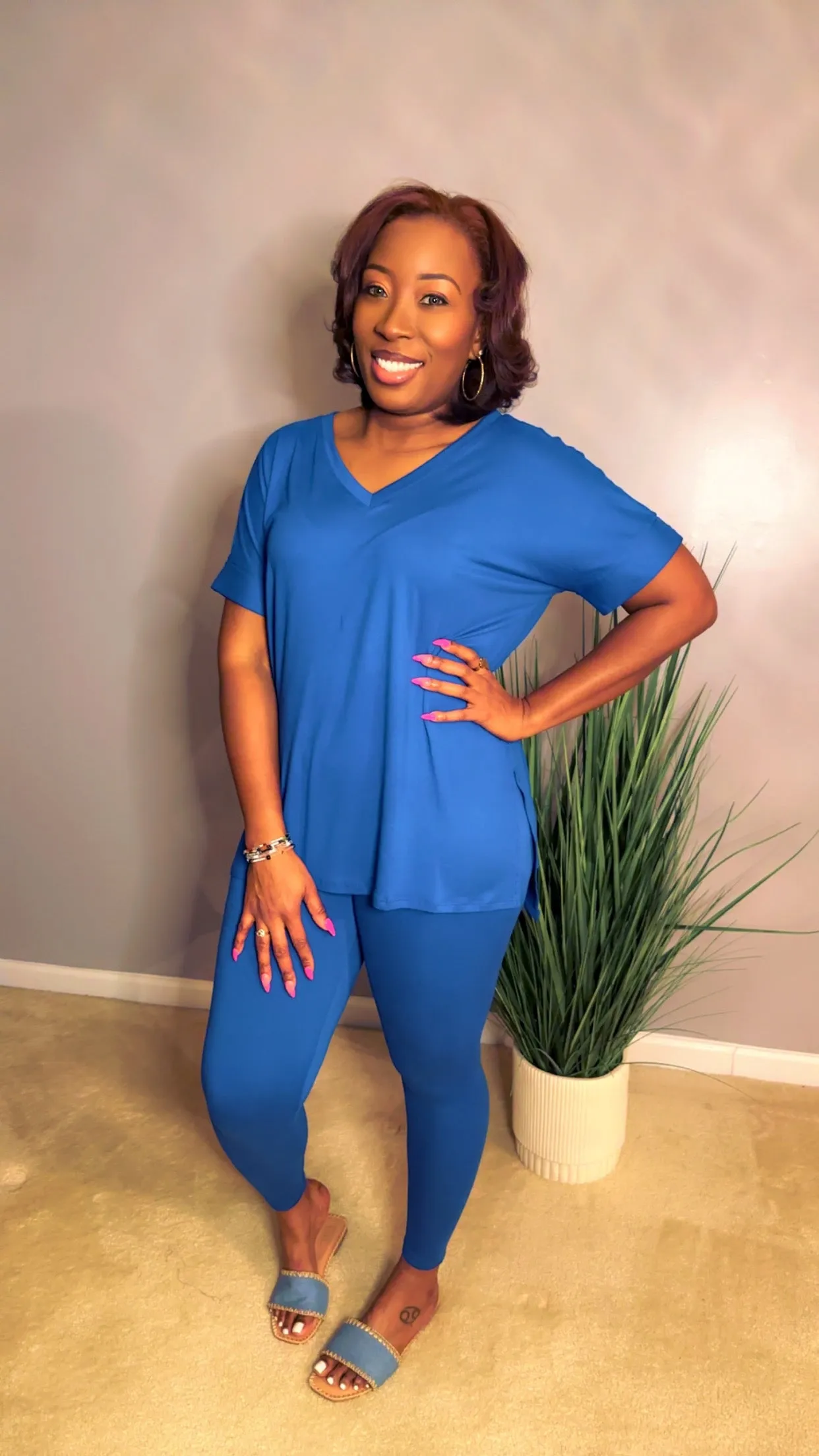 "Never Basic" Set - Classic Blue