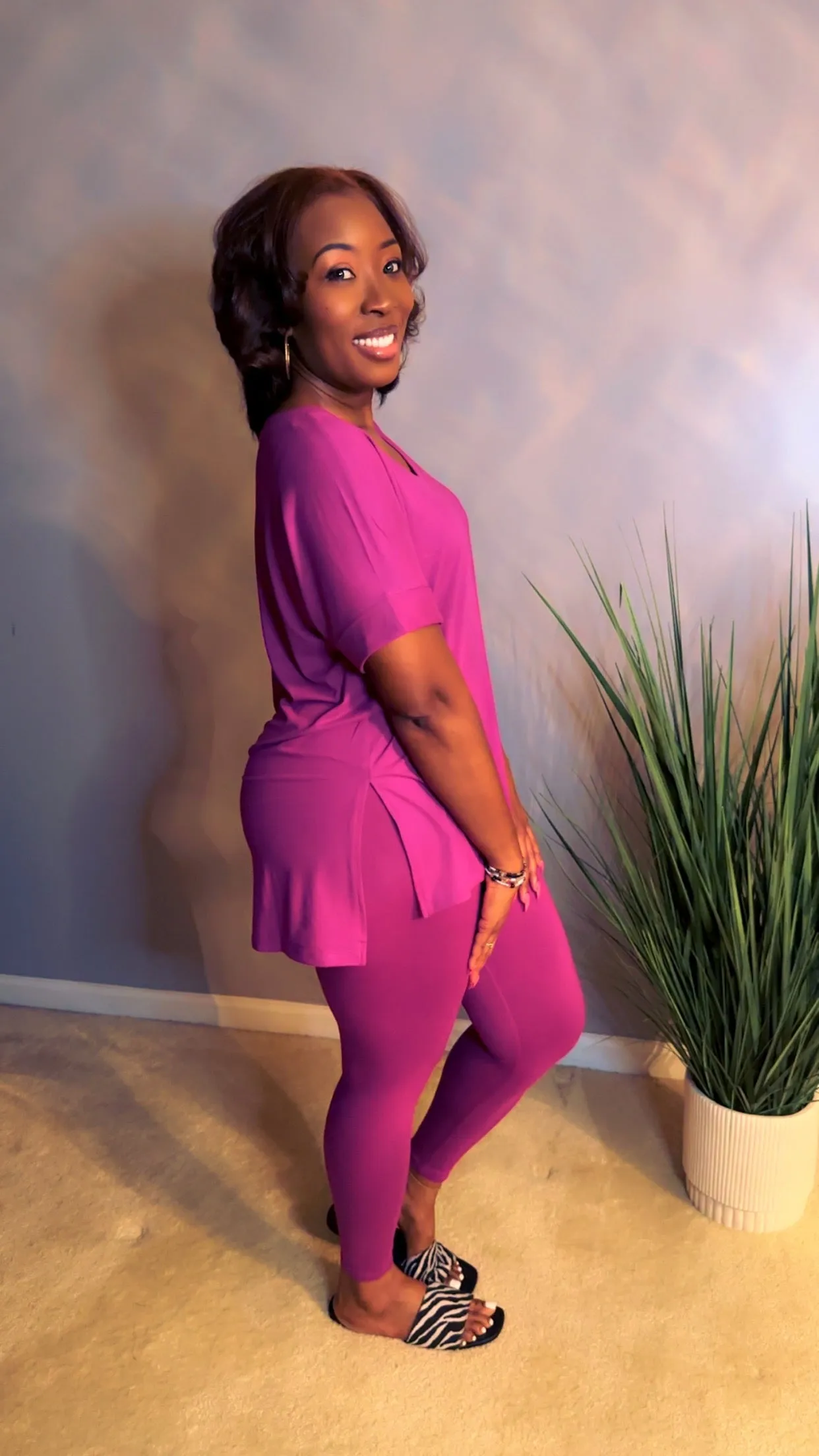 "Never Basic" Set - Plum