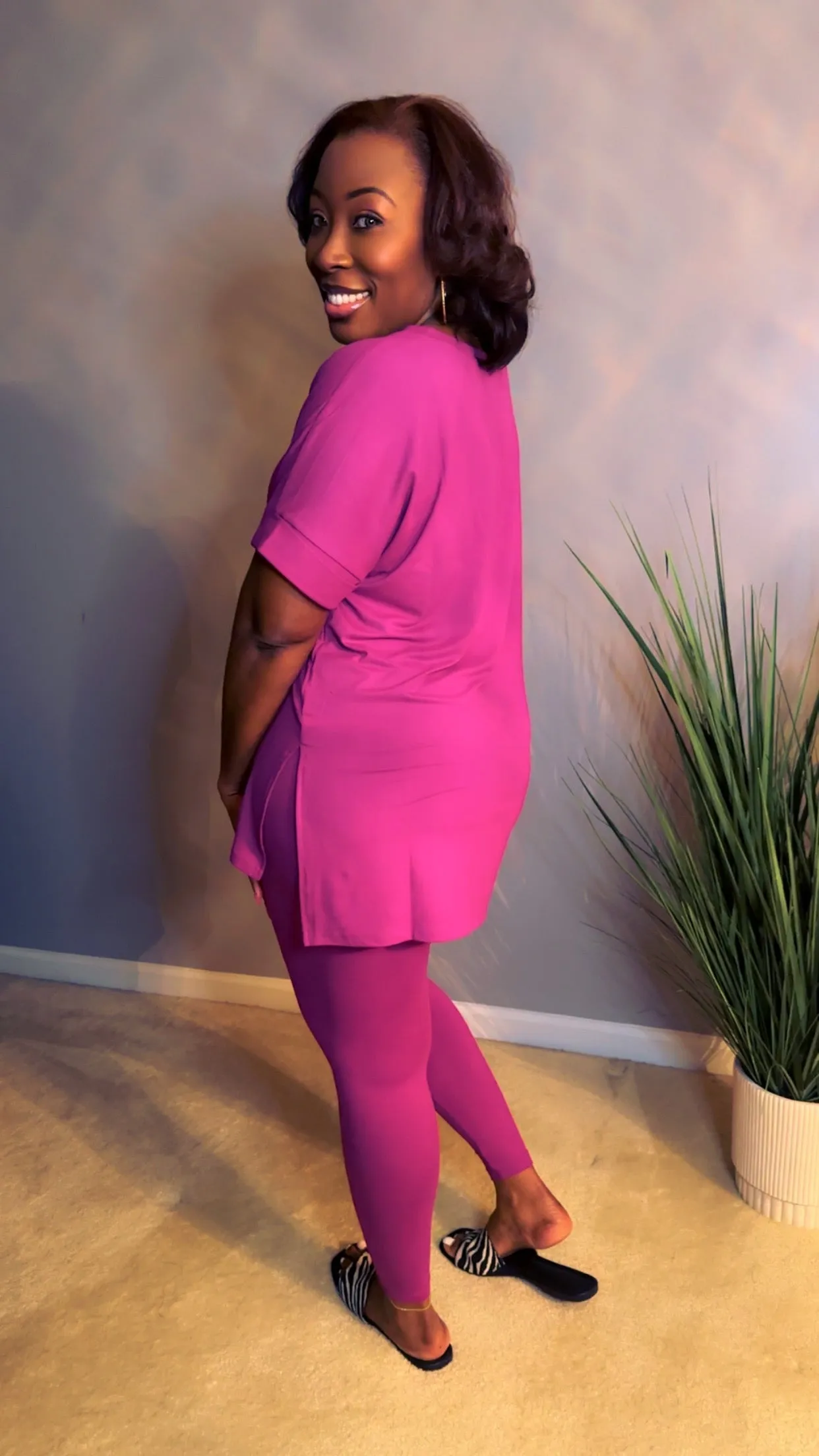 "Never Basic" Set - Plum