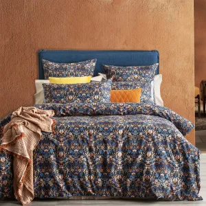 Renee Taylor 300 TC Cotton Reversible Quilt cover Set - Blackthorn