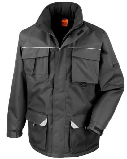Result Workguard Sabre Padded Long Work Coat (Wind & Waterproof) -  R301X