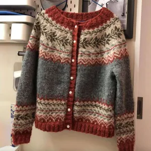Retro Cardigan for Cold Days