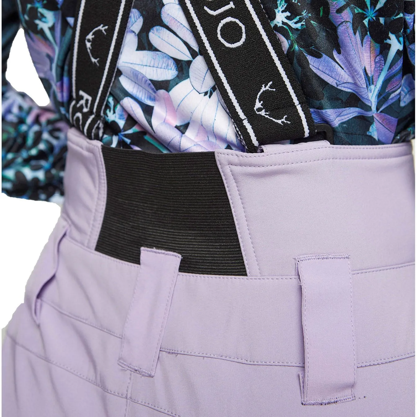 Rojo Soft Shell High Rise Pants Womens Purple Rose