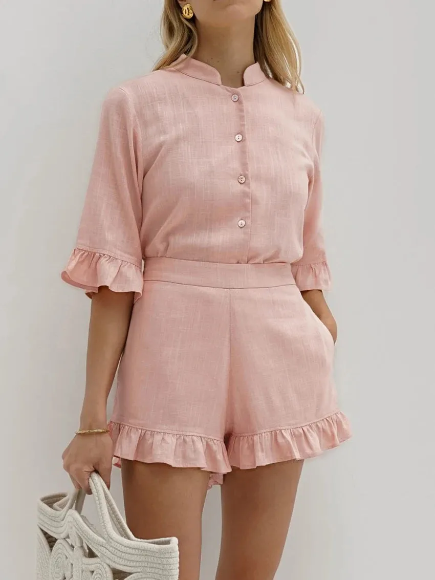 Rosabelle Ruffle 2-Piece Sets