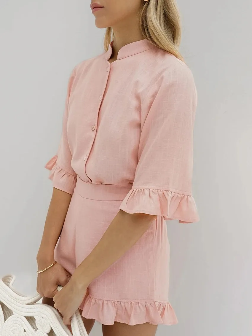 Rosabelle Ruffle 2-Piece Sets