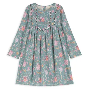 Roulotta Blue Rosa Damascena Dress