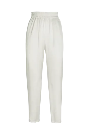ROY IVORY: ORGANIC SILK TROUSERS