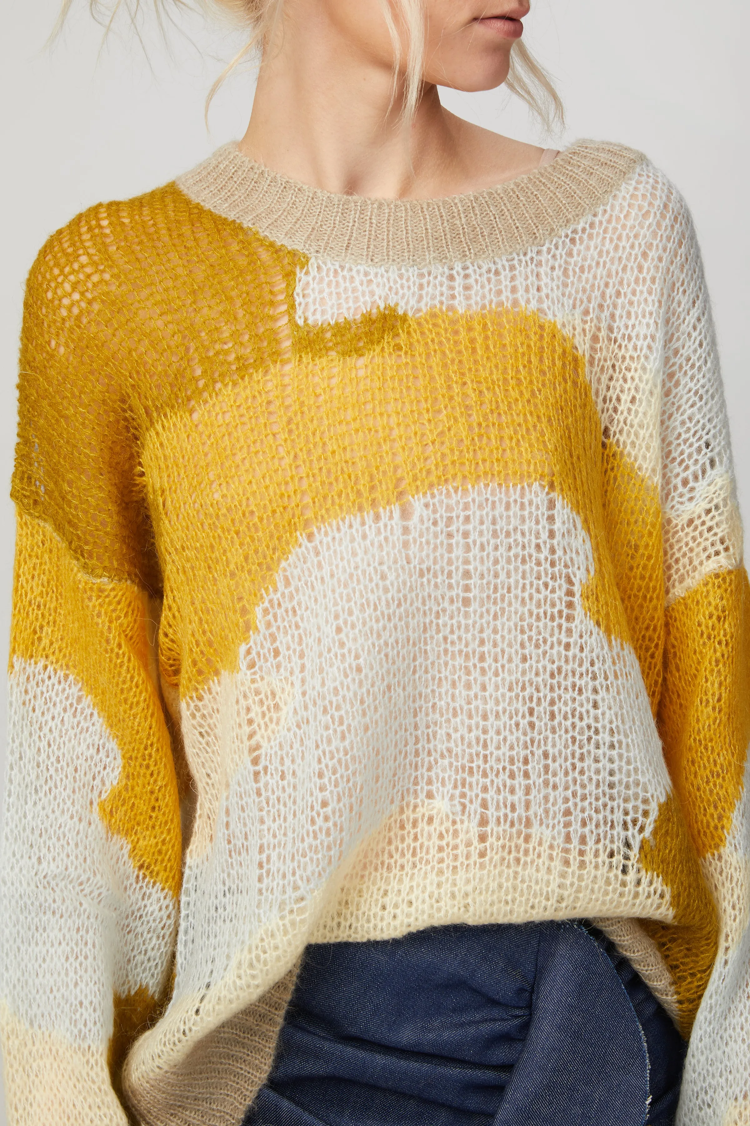 SANA CAMOUFLAGE SWEATER