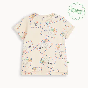 Santorini - Postcard Jersey Baby & Kids T-Shirt