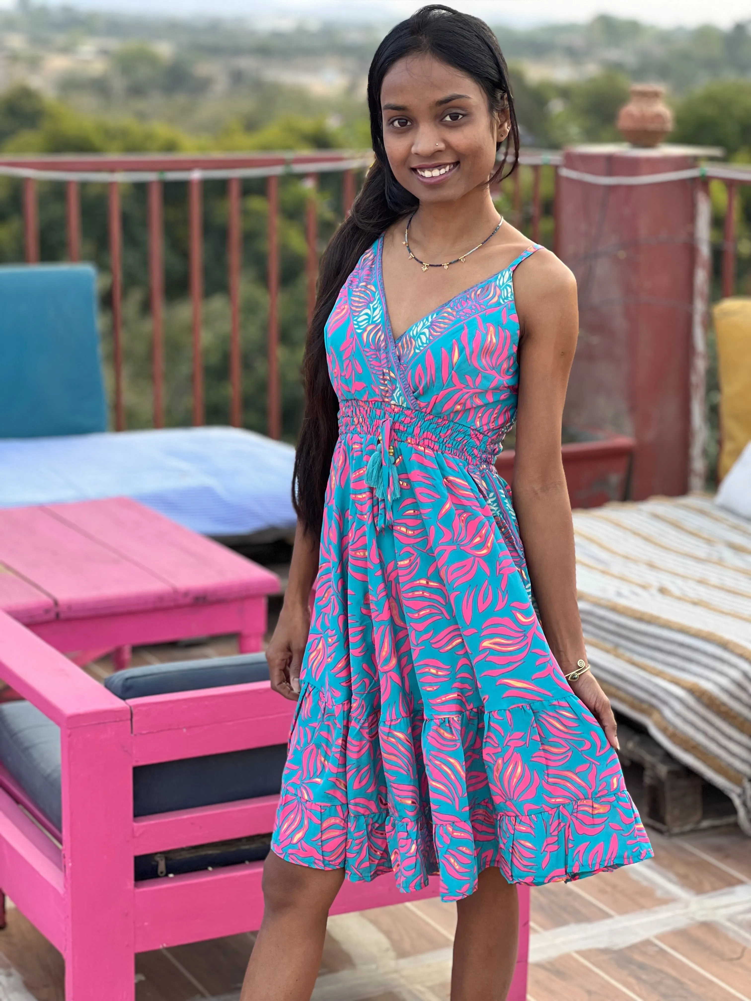 Scandalous dress print Hip hop