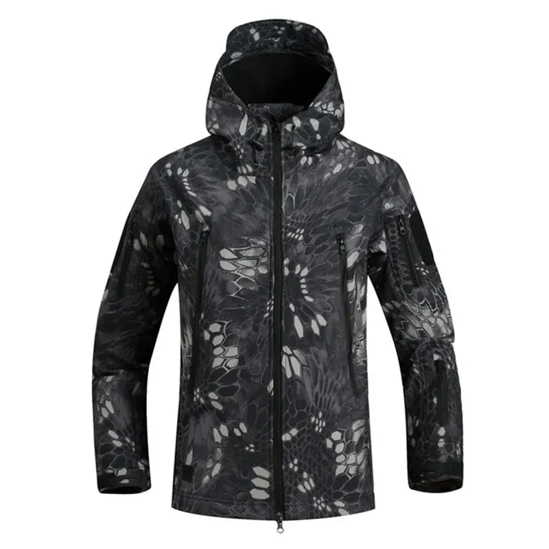 Shark Skin Soft Shell Tactical Jacket - Men's Outdoor Windbreaker