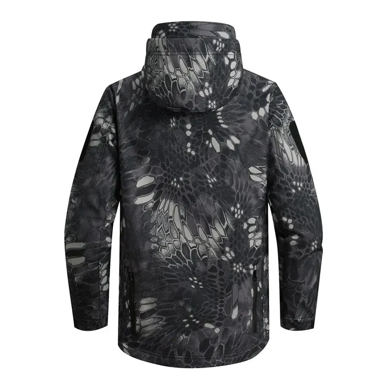Shark Skin Soft Shell Tactical Jacket - Men's Outdoor Windbreaker