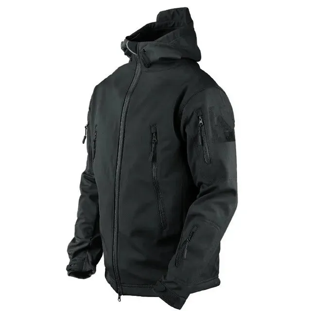 Shark Skin Soft Shell Tactical Jacket - Men's Outdoor Windbreaker