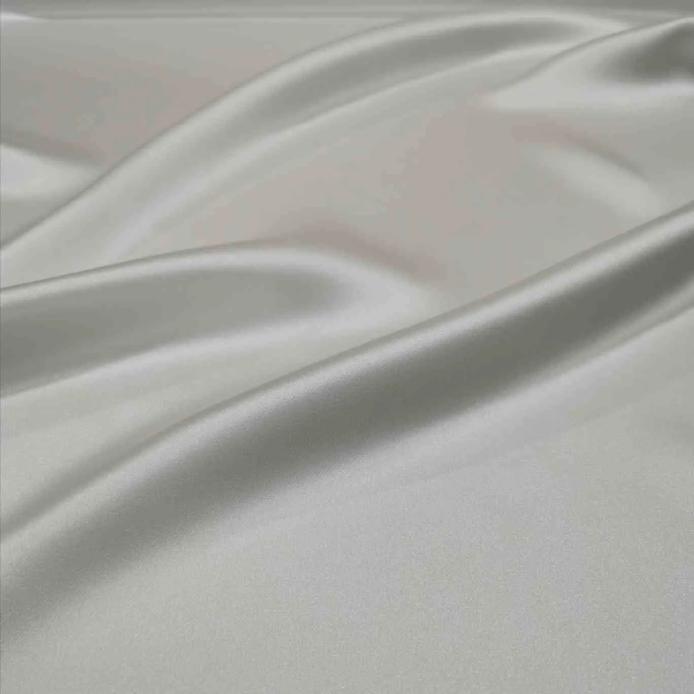 Silk Satin, White